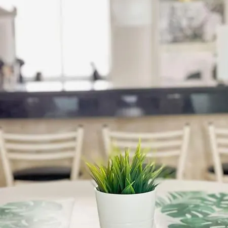 Oceano Azul Luminoso 50 Metros Del Mar En Centro Lägenhet