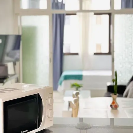 Oceano Azul Luminoso 50 Metros Del Mar En Centro Lägenhet Corralejo